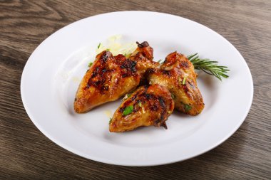 ızgara tavuk kanadı
