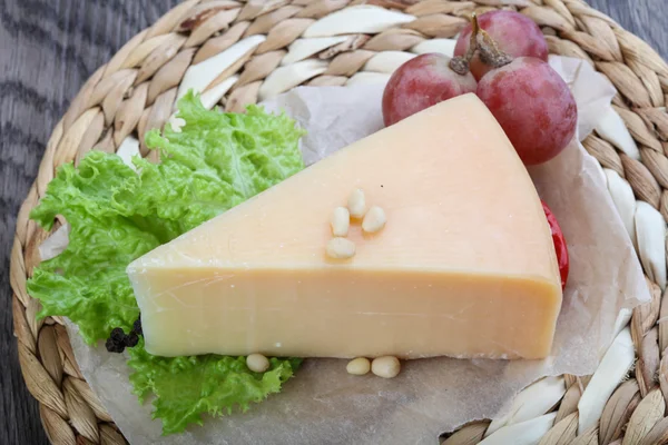 Delicious Parmesan cheese — Stock Photo, Image