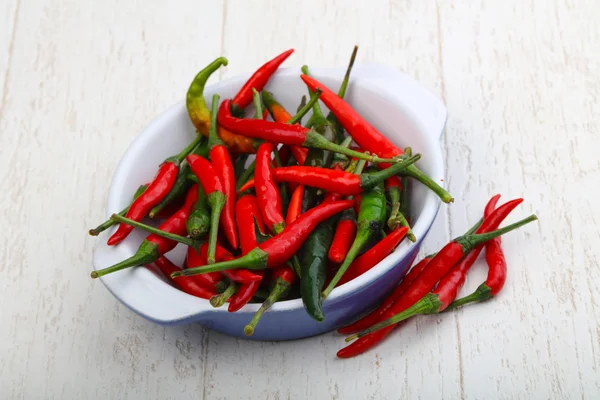 Hot chili peppers — Stock Photo, Image