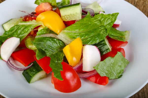 Salada de legumes eficaz — Fotografia de Stock