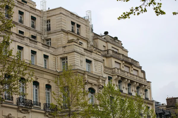 Paris windows on house — Stock Photo, Image