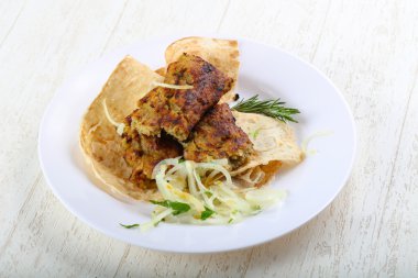 Vejetaryen patates kebabı