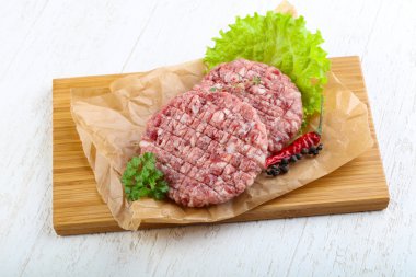 Ham burger pirzola
