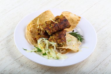 Vejetaryen patates kebabı