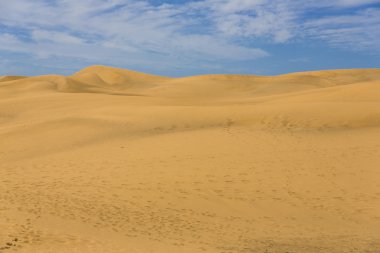 Kanarya çölde Gran Canaria ada