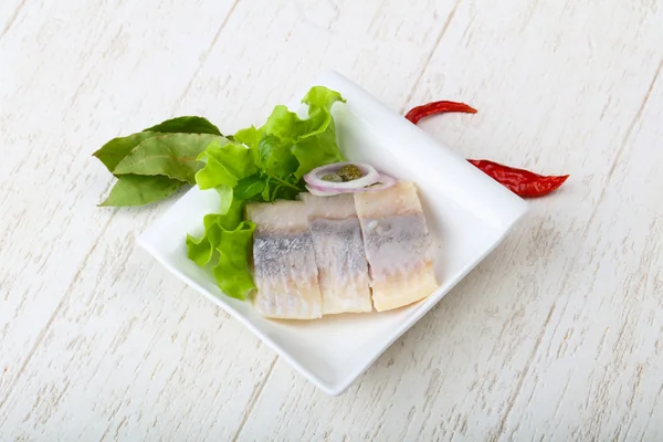 Delicious Herring fillet — Stock Photo, Image