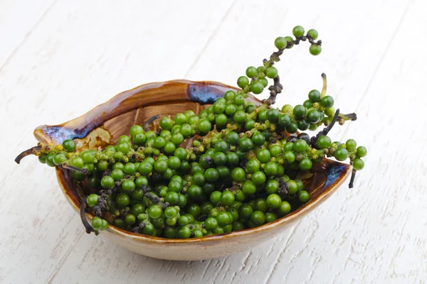 Maíz de pimienta verde —  Fotos de Stock