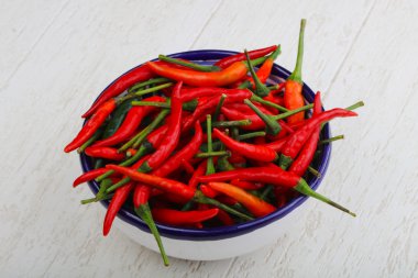 Taze çiğ Hot chili peppers