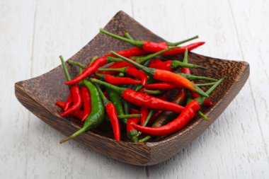 Taze olgun sıcak biber