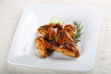 ızgara tavuk kanadı