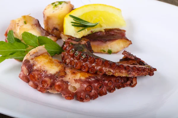 Delicioso pulpo a la parrilla — Foto de Stock