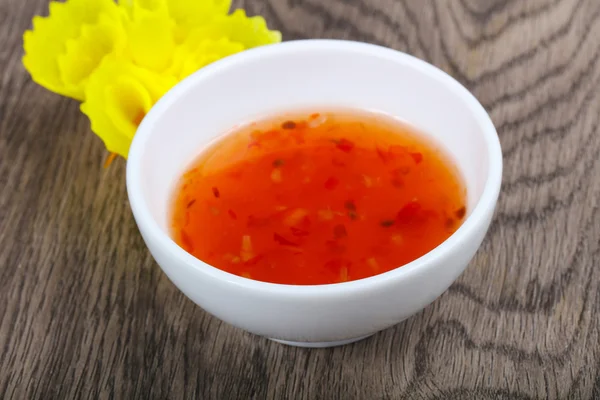 Tradisional Manis dan saus asam — Stok Foto