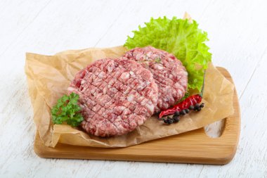 Ham burger pirzola