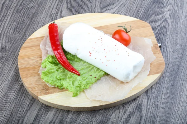 Ser Mozzarella pyszne — Zdjęcie stockowe