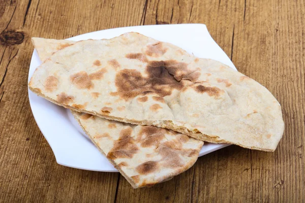 Indian bread naan — Stock Photo, Image