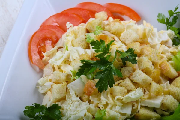 Delicious Caesar salad — Stock Photo, Image