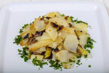 Lezzetli kızarmış patates