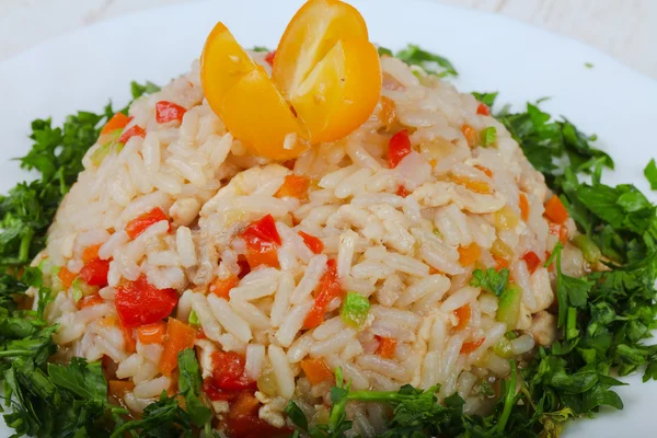 Delicious Mexican rice — Stock Photo, Image