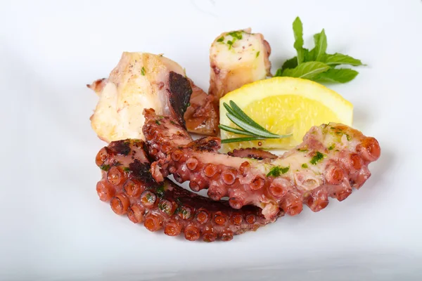 Heerlijke gegrilde octopus — Stockfoto