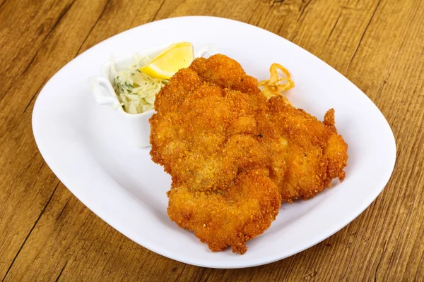 Tsjechische keuken - schnitzel — Stockfoto