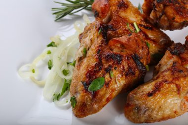 ızgara tavuk kanadı