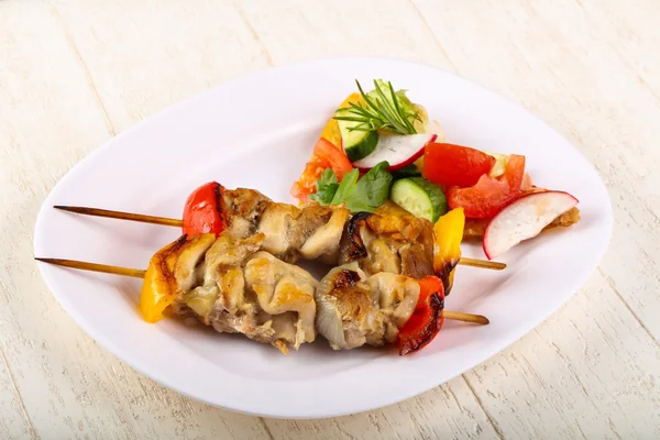 Delicious Chicken skewer — Stock Photo, Image