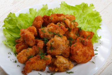 Lezzetli çıtır tavuk