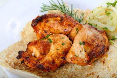 Tavuk göğsü Barbekü