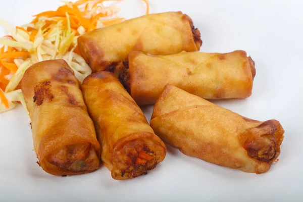 Spring rolls with prawn — Stock Photo, Image