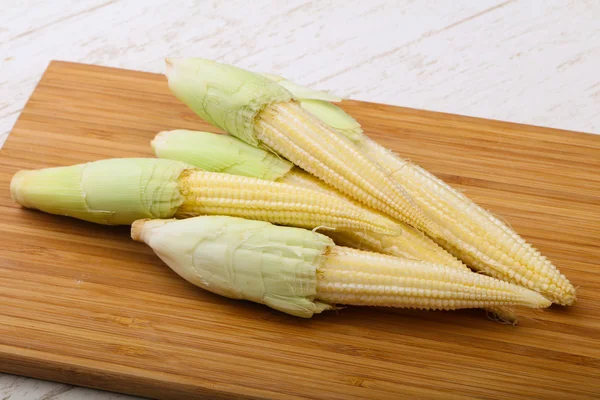 Friss bébi kukorica — Stock Fotó