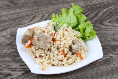 Lezzetli pilav pirinç