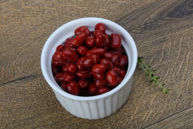 Kırmızı konserve barbunya fasulyesi