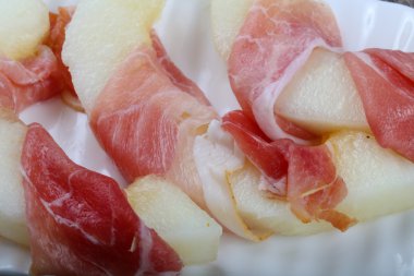 Prosciutto ile lezzetli kavun