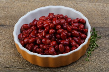 Kırmızı konserve barbunya fasulyesi