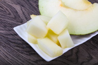 Tatlı kavun dilimli