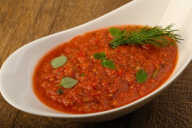 domates gazpacho çorbası