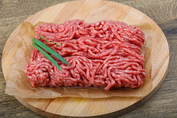 Rohes Rinderhackfleisch — Stockfoto