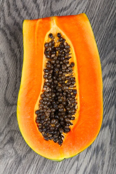 Fresh ripe Slice papaya — Stock Photo, Image