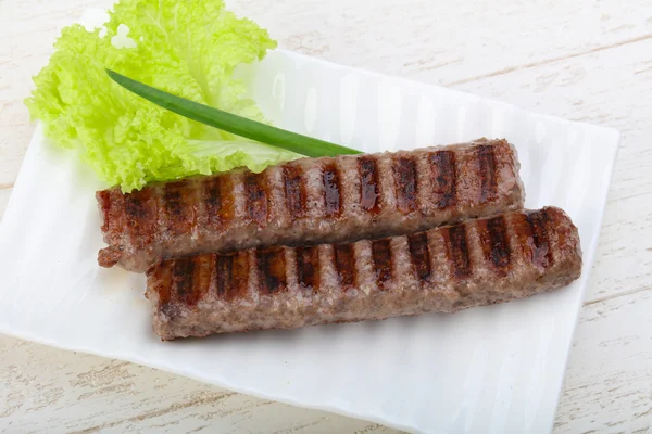 Rostbratwurst vom Grill — Stockfoto