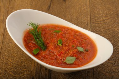 domates gazpacho çorbası