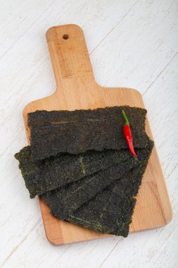 Nori deniz yosunu yaprak