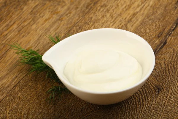 Iogurte grego delicioso — Fotografia de Stock