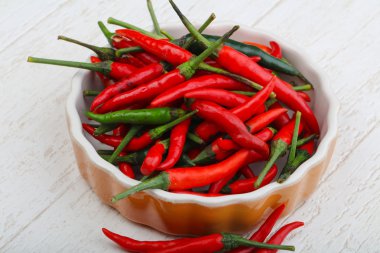Kırmızı acı biber.