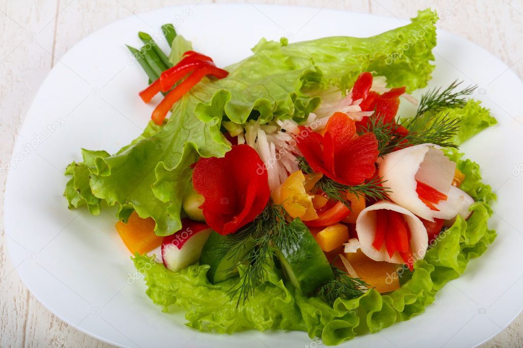 Effective Vegan salad