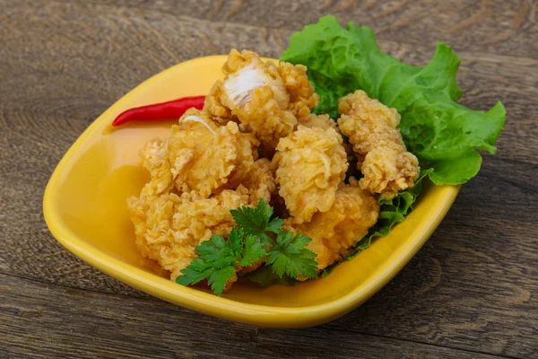 Nuggets de frango crocante — Fotografia de Stock