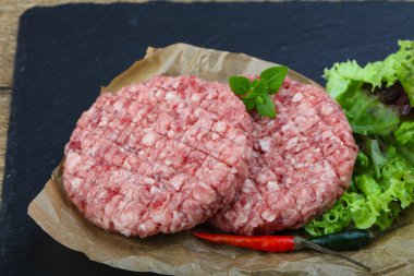 Ham burger pirzola