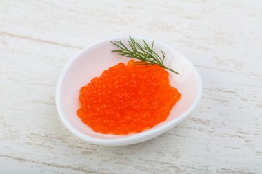 Lezzetli kırmızı havyar