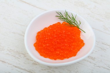 Lezzetli kırmızı havyar