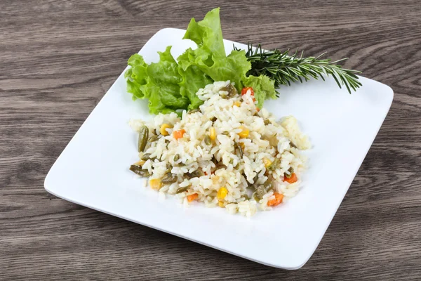 Effective Rice with vegetables — Stock Photo, Image