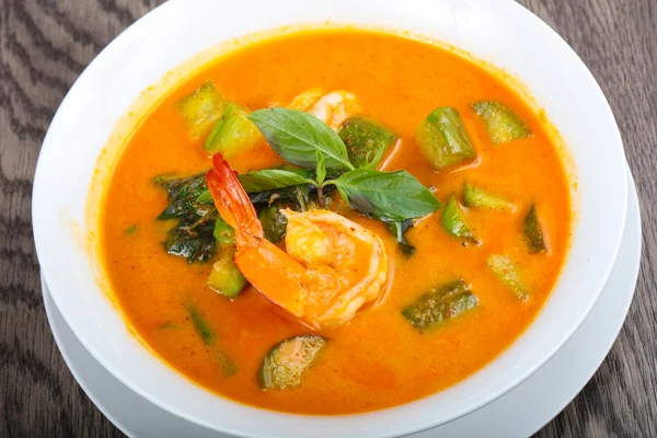 Spicy Curry with prawns